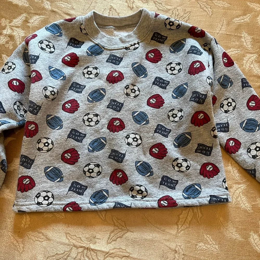 Appaman Cotton Baby Boy Jogger, Blitz Football tee and sports sweatshirt